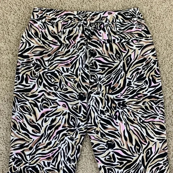 NWT Lilly Pulitzer Kelly stretch pant in onyx can you zee me sz 4